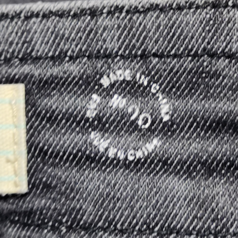DAUGHTERS OF THE LIBERATION Women Size 32X31 Charcoal Denim Jeans READ - Picture 11 of 16